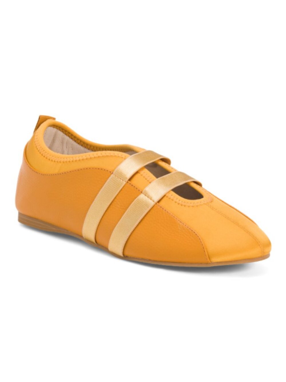 INTENTIONALLY BLANK Leather Sporty Slip On Ballet Sneakers